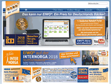 Tablet Screenshot of eiwofood.de